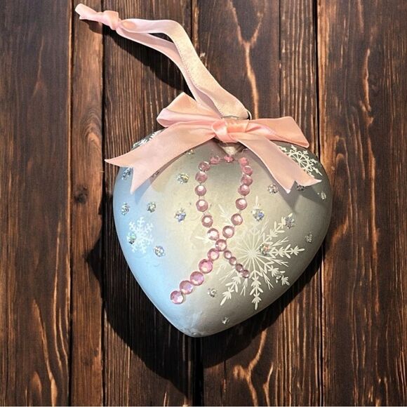 NIB AVON 2023 BREAST CANCER AWARNESS ORNAMENT - Picture 1 of 5